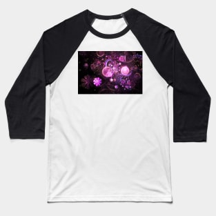 Stars and flowers Baseball T-Shirt